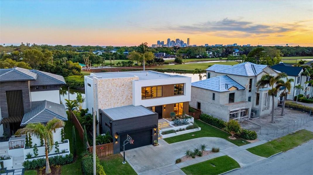 Front exterior of a new home in , St. Petersburg, FL, highlighting curb appeal (Image 28).