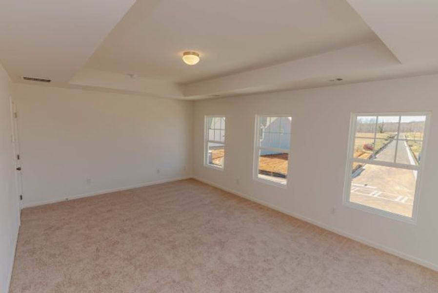 Representative unfurnished interior of a home built from the Clayton by Piedmont Residential in Hampton Ridge, Jefferson (Image 70).