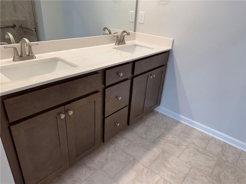 Furnished interior view inside a new home in Silver Leaf, Dawsonville (Image 4).