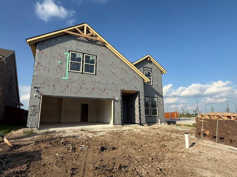 In-progress construction of a new home in Morningstar, Aledo, TX (Image 14). In-progress construction of a new home in Morningstar, Aledo, TX (Image 14).