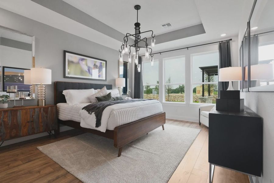 Representative furnished interior of a home built from the Madison by Chesmar Homes in Jubilee 50's, Hockley (Image 4).