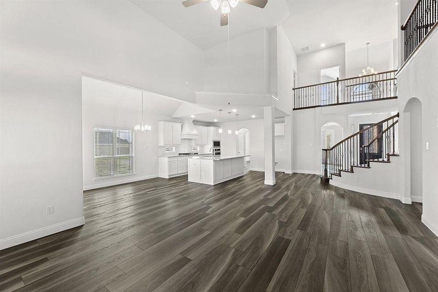 Spacious, unfurnished interior of a new home in Hawkins Meadows, Midlothian (Image 23).