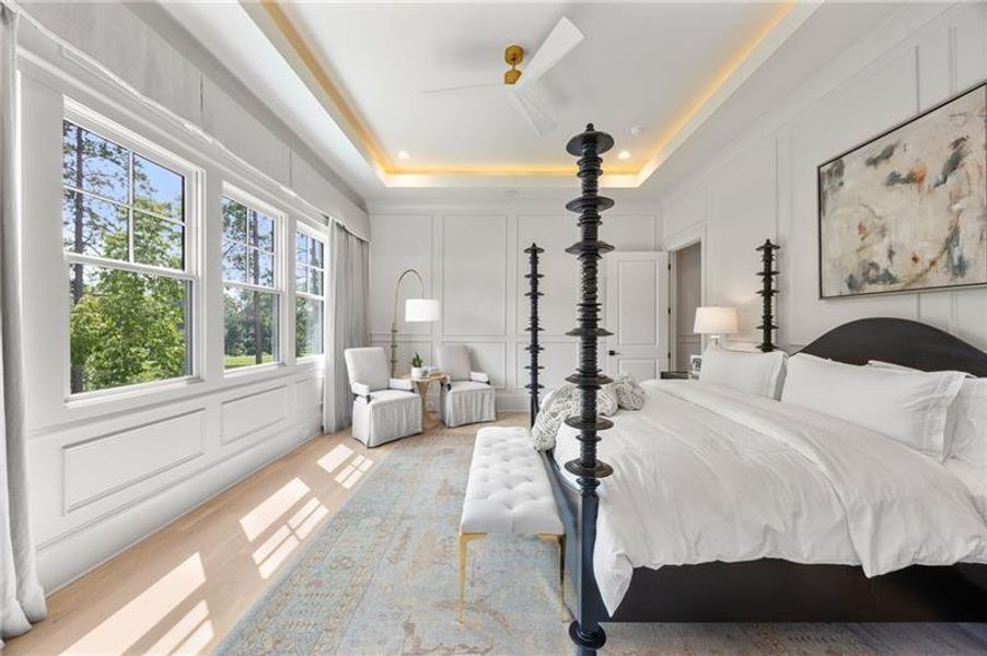 Furnished interior view inside a new home in Manor Estates, Alpharetta (Image 7).