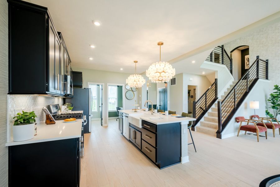 Representative furnished interior of a home built from the Avery by Fischer Homes in Twin Lakes, Hoschton (Image 50).