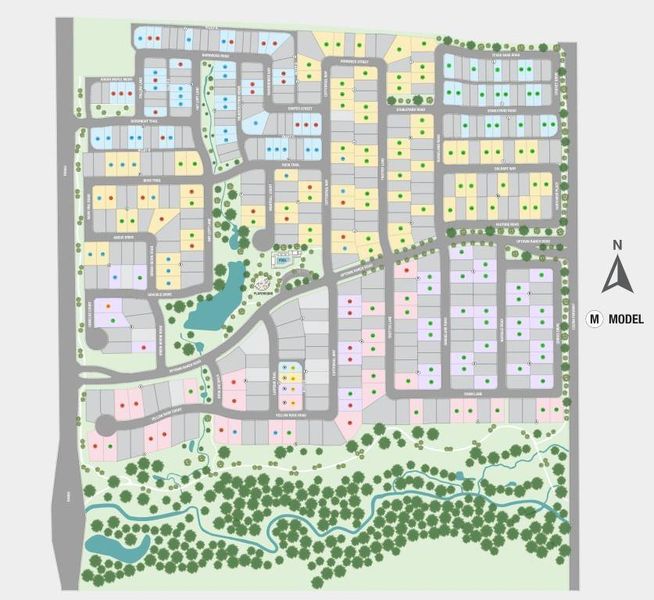 The Ranch at Uptown Celina Site Map