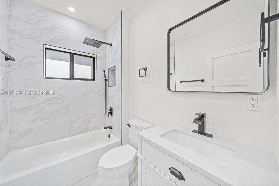 Furnished interior view inside a new home in , Miami (Image 7).