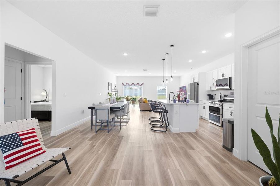 Furnished interior view inside a new home in , Ocala (Image 17).
