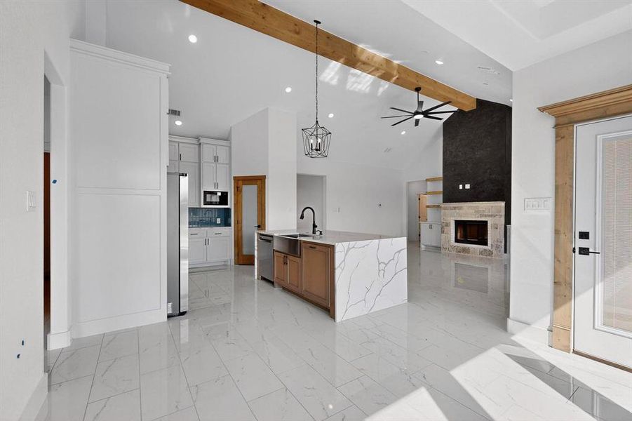 Furnished interior view inside a new home in , Springtown (Image 13). Furnished interior view inside a new home in , Springtown (Image 13).