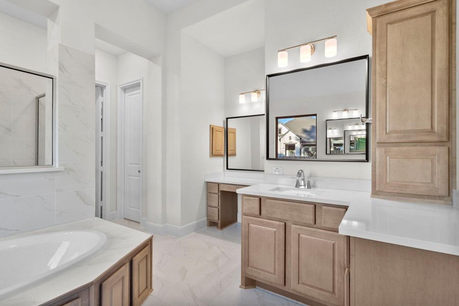 Furnished interior view inside a new home in Colton, Montgomery (Image 12).