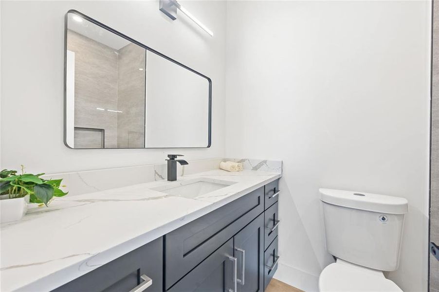 Furnished interior view inside a new home in , Atlanta (Image 25).