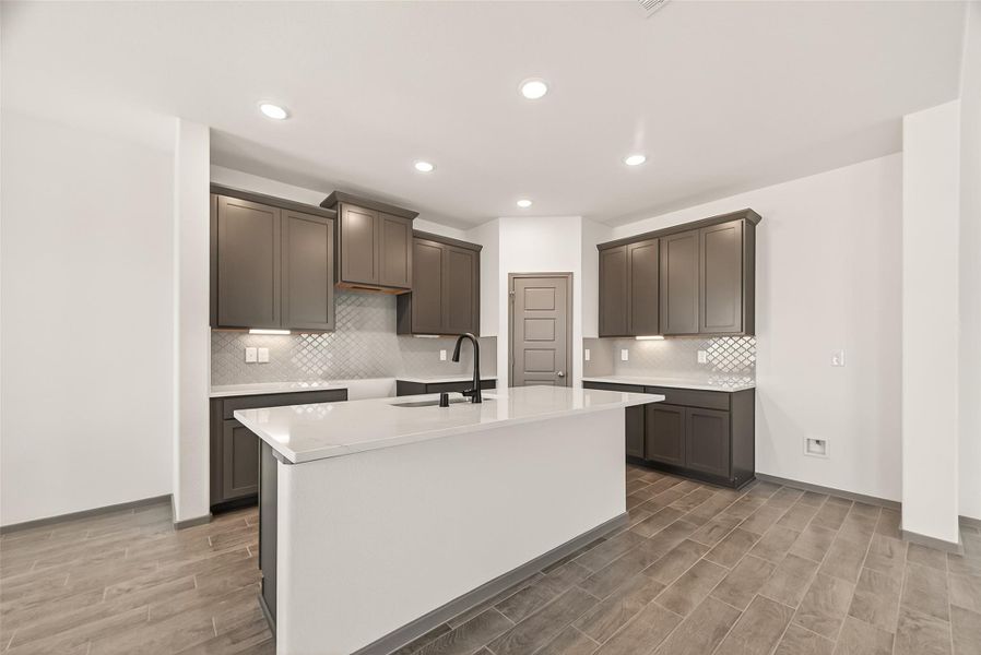 Furnished interior view inside a new home in Rates starting as low as, Iowa Colony (Image 16).