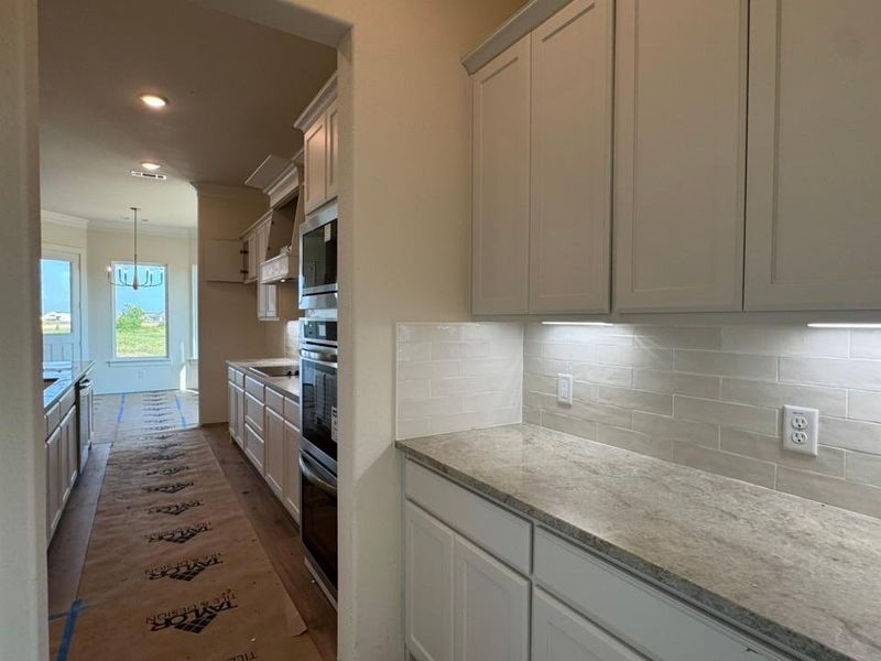 In-progress construction of a new home in Rocky Top, Krum, TX (Image 15).