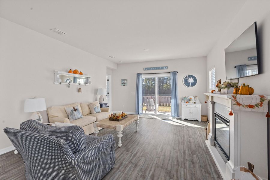 Furnished interior view inside a new home in K. Hovnanian's® Four Seasons at Lakes of Cane Bay, Summerville (Image 11). Furnished interior view inside a new home in K. Hovnanian's® Four Seasons at Lakes of Cane Bay, Summerville (Image 11).