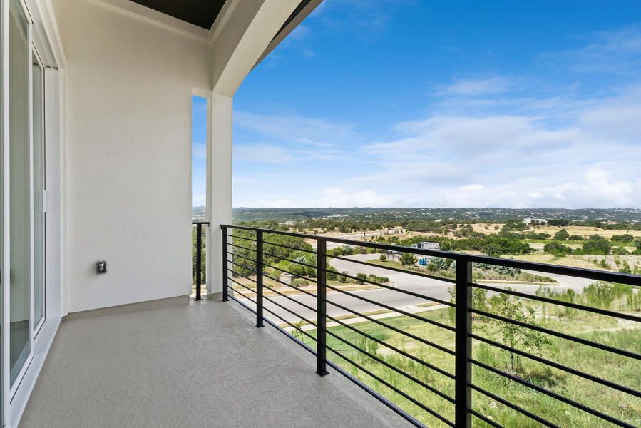 Covered Balcony View Covered Balcony View