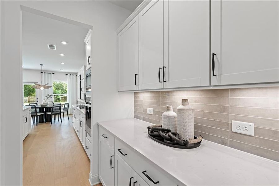 Furnished interior view inside a new home in Creekside at Skelton, Jefferson (Image 8).