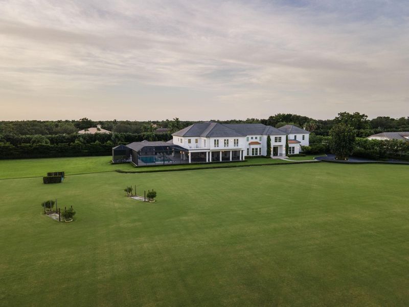 Exterior details and patio area of a home in , Wellington (Image 49). Exterior details and patio area of a home in , Wellington (Image 49).