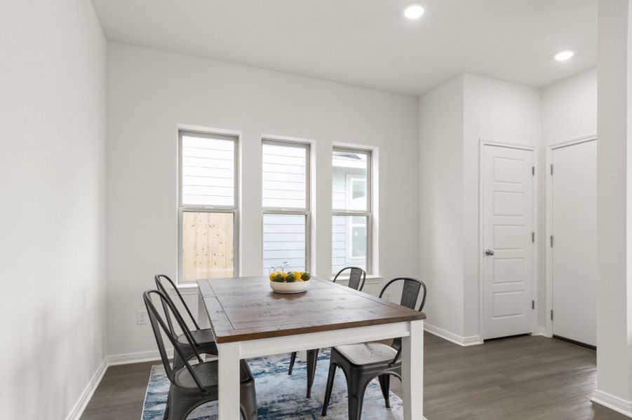 Furnished interior view inside a new home in Trace, San Marcos (Image 15). Furnished interior view inside a new home in Trace, San Marcos (Image 15).