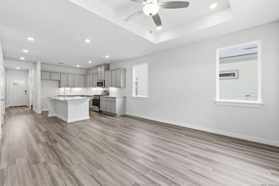 Spacious, unfurnished interior of a new home in , San Antonio (Image 37). Spacious, unfurnished interior of a new home in , San Antonio (Image 37).