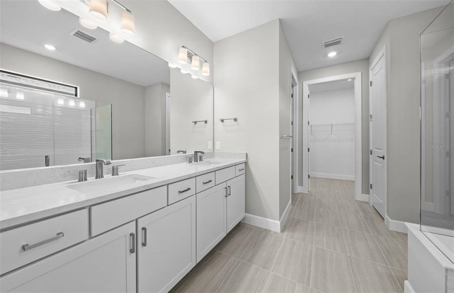 Photo is from a completed home of the same model. Options for this home may vary.