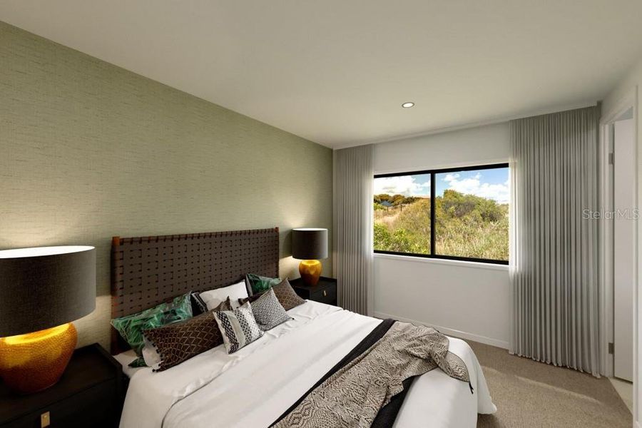 Furnished interior view inside a new home in , Myakka City (Image 4).