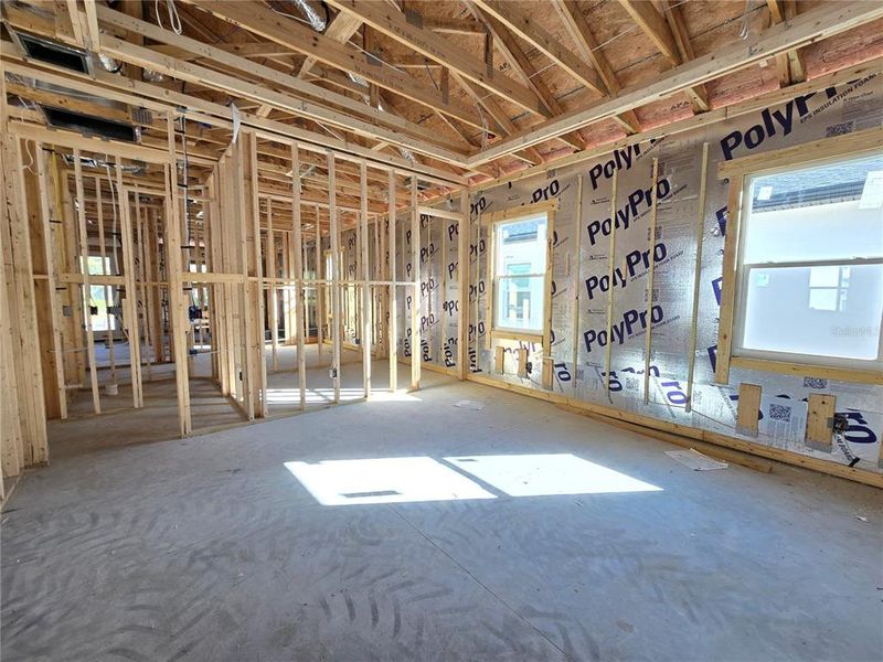 In-progress construction of a new home in , Clearwater, FL (Image 54).