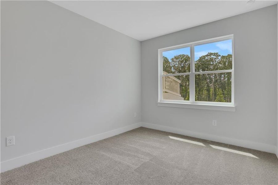 Spacious, unfurnished interior of a new home in Twin Lakes, Hoschton (Image 43). Spacious, unfurnished interior of a new home in Twin Lakes, Hoschton (Image 43).