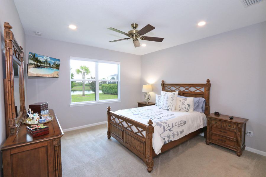 Furnished interior view inside a new home in , Port St. Lucie (Image 16).