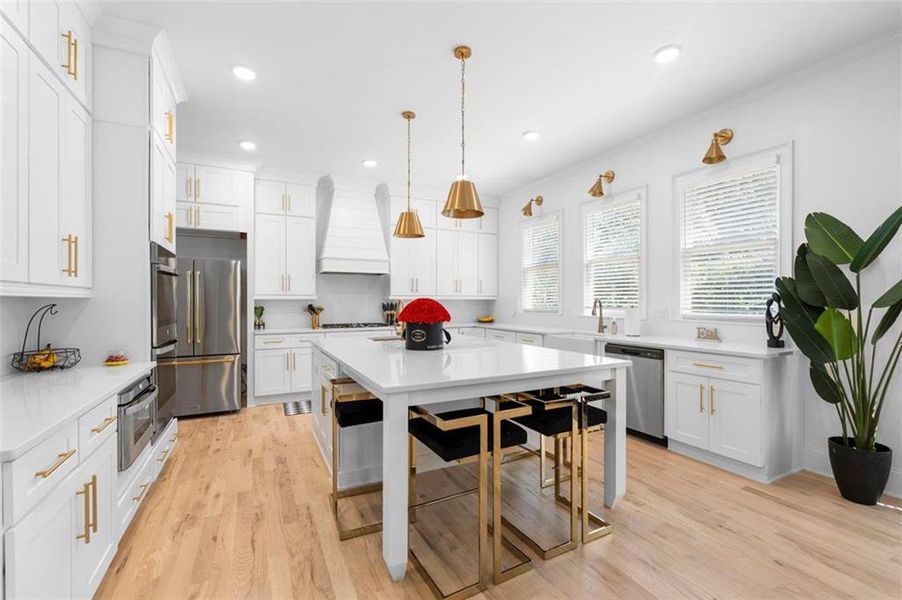 Furnished interior view inside a new home in , Smyrna (Image 10).