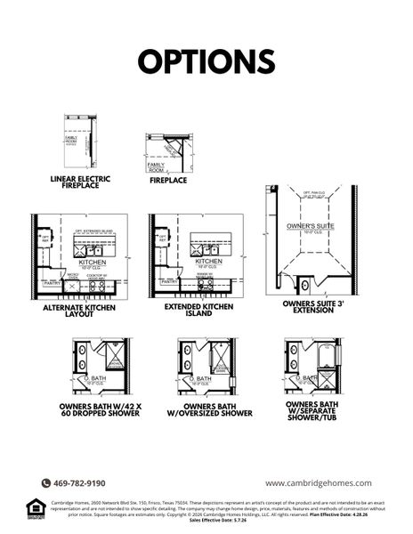 2D floor plan layout for the Madison by Cambridge Homes in Ribbonwood, Aubrey, TX (Image 6). 2D floor plan layout for the Madison by Cambridge Homes in Ribbonwood, Aubrey, TX (Image 6).