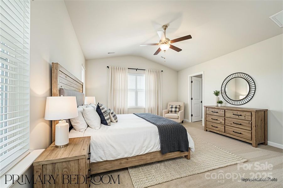 Furnished interior view inside a new home in , Shelby (Image 10).