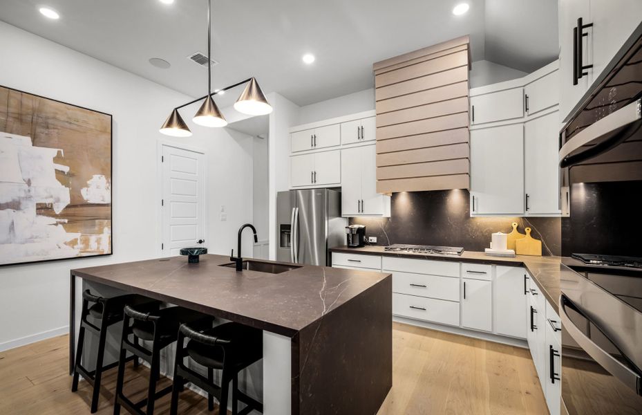 Representative furnished interior of a home built from the Doucette by Pulte Homes in Kuempel Farms, Pflugerville (Image 8).