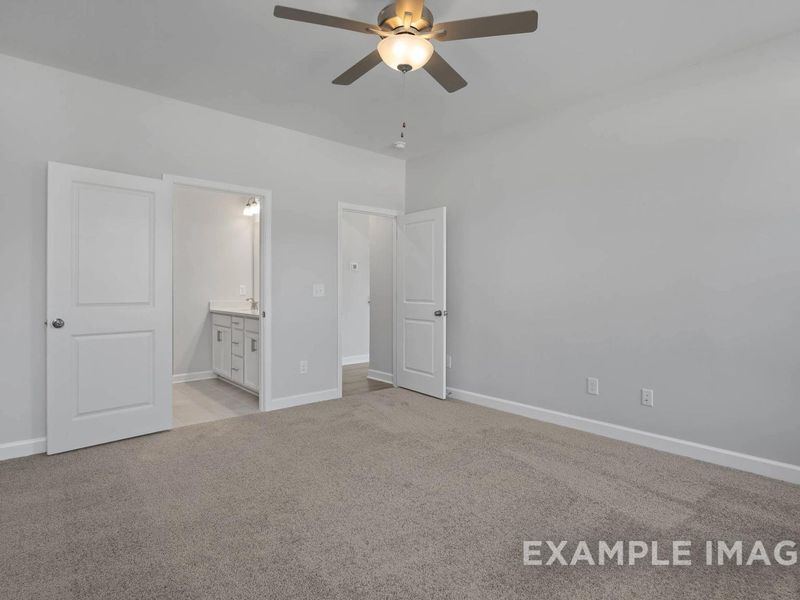 Representative unfurnished interior of a home built from the The Ash by Davidson Homes LLC in Retreat at North Main, Lillington (Image 25).