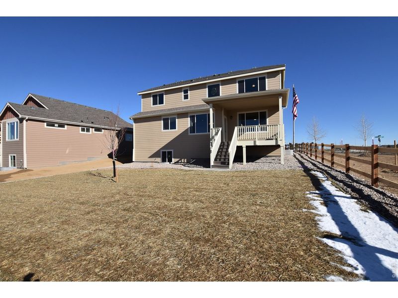 Exterior details and patio area of a home in Union Colony West, Greeley (Image 26).