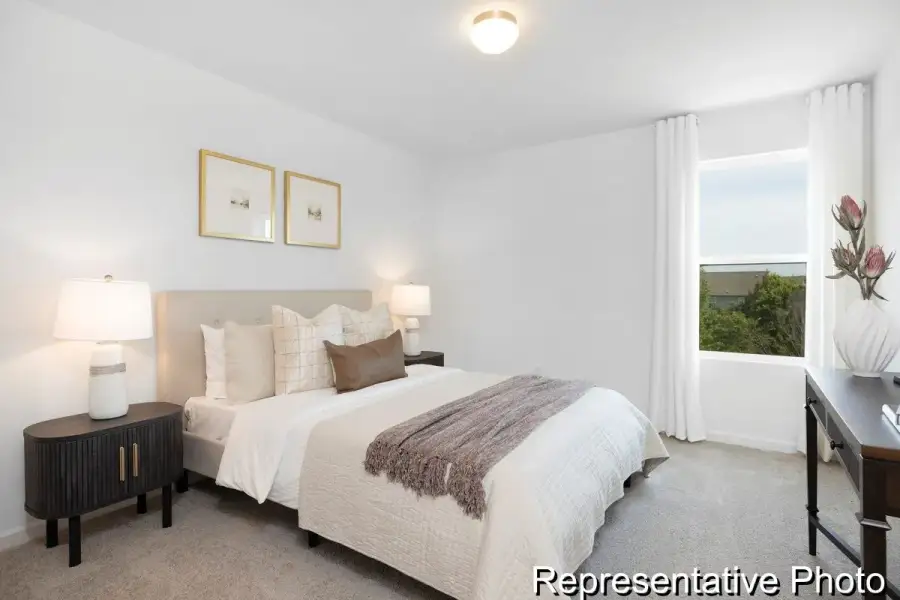 Furnished interior view inside a new home in Nathans Ridge, Lillington (Image 22).