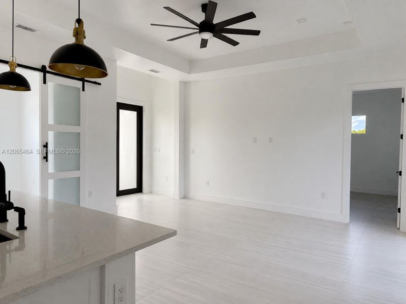 Spacious, unfurnished interior of a new home in , Cape Coral (Image 10). Spacious, unfurnished interior of a new home in , Cape Coral (Image 10).