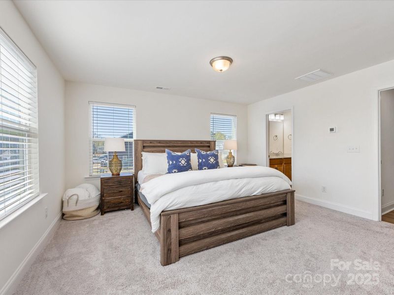 Furnished interior view inside a new home in Smith Farm, Belmont (Image 7).