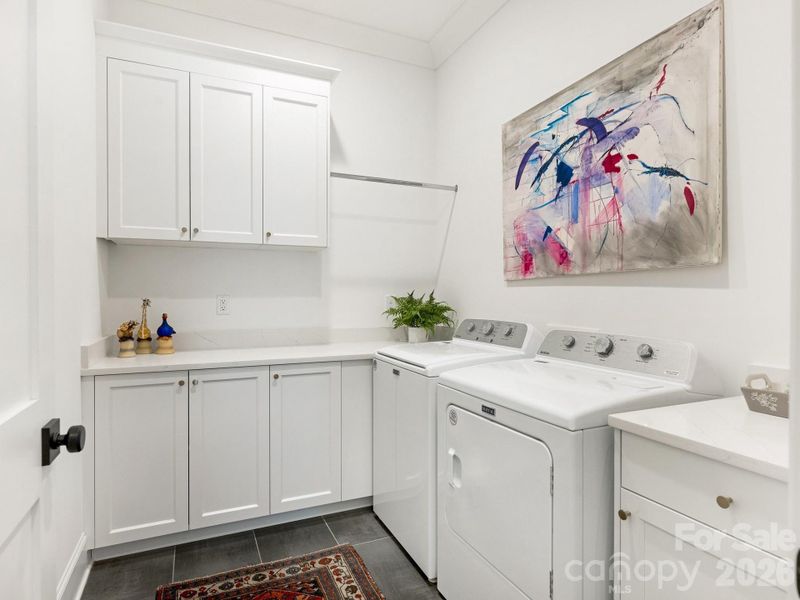 Furnished interior view inside a new home in , Charlotte (Image 16).