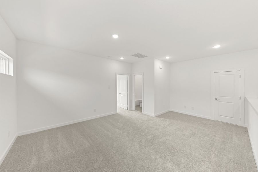 Spacious, unfurnished interior of a new home in Willow Grove Single-Family Homes, Melissa (Image 34). Spacious, unfurnished interior of a new home in Willow Grove Single-Family Homes, Melissa (Image 34).