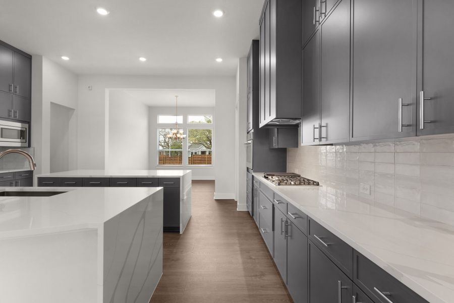 Furnished interior view inside a new home in Broken Oak, Georgetown (Image 15).