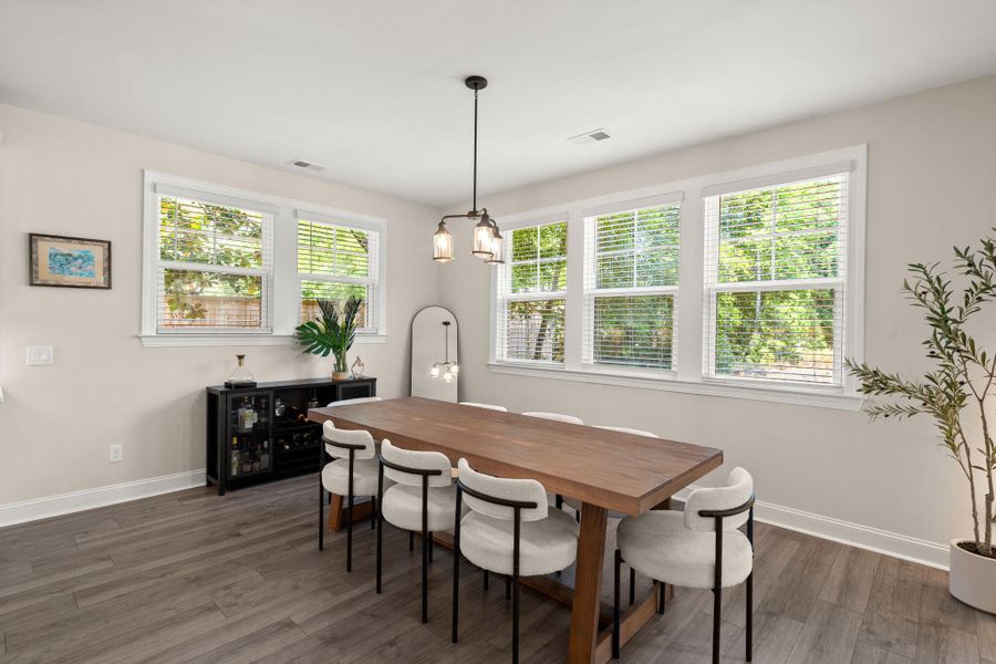 Furnished interior view inside a new home in , Mount Pleasant (Image 28).