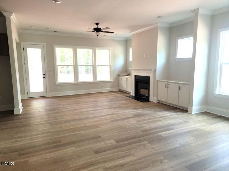 Spacious, unfurnished interior of a new home in Rockport, Wake Forest (Image 26).