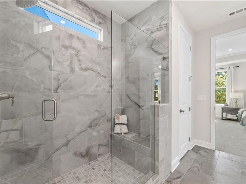 Furnished interior view inside a new home in Melody Lakeside Estates, Buford (Image 15).