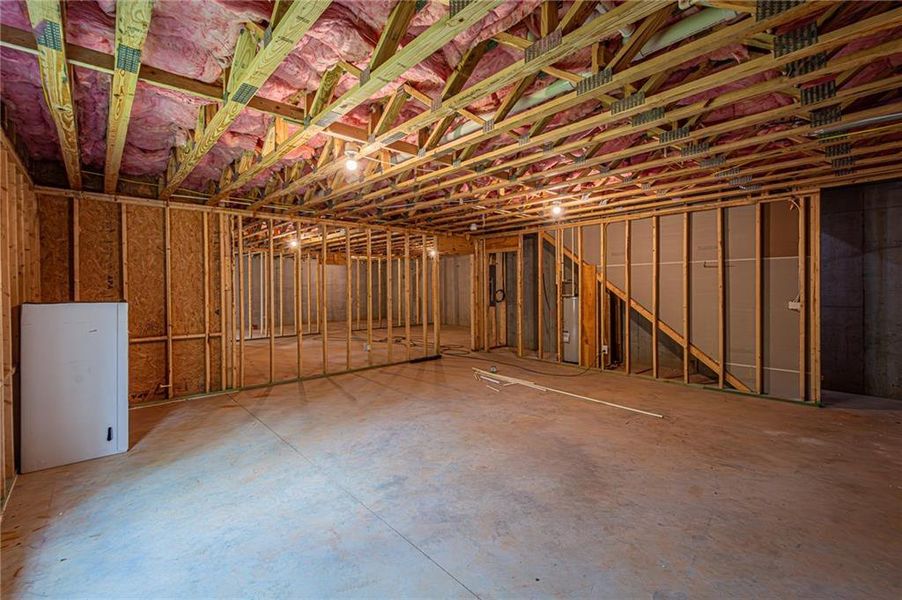 In-progress construction of a new home in , Murrayville, GA (Image 68).