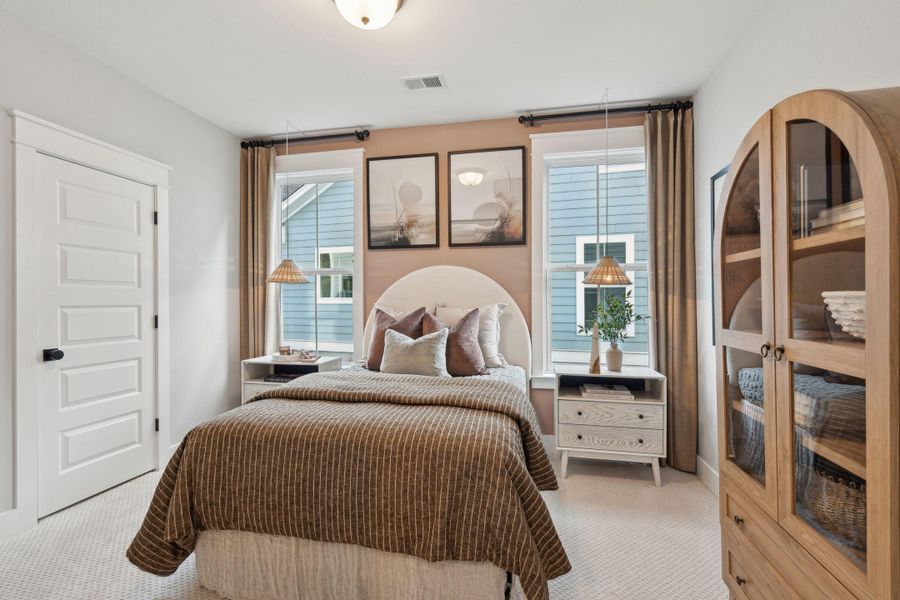 Furnished interior view inside a new home in Tidewater at Lakes of Cane Bay, Summerville (Image 30).
