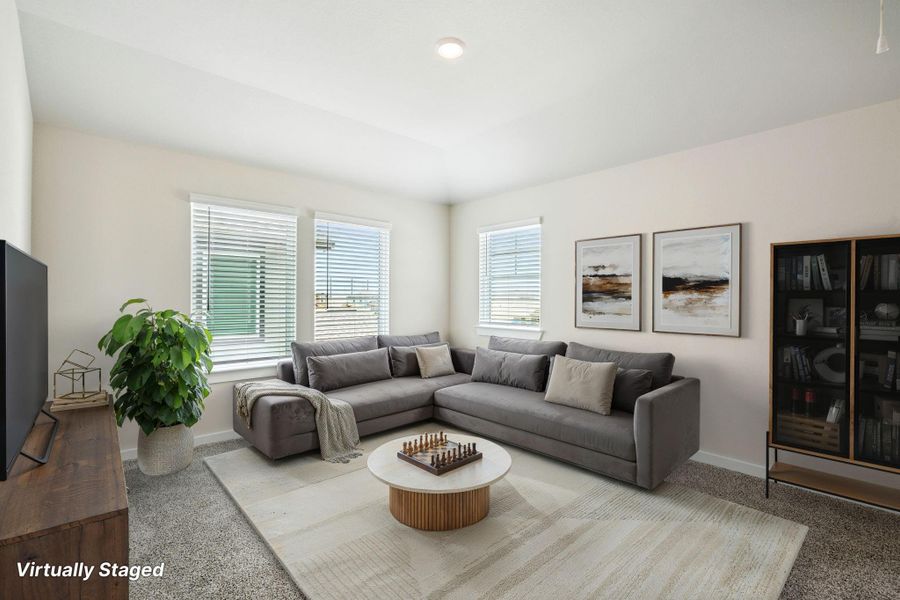 Photo is not of the actual home, but is an inspirational photo of builder’s model home and may depict options, furnishings, and/or decorator features that are not included Photo is not of the actual home, but is an inspirational photo of builder’s model home and may depict options, furnishings, and/or decorator features that are not included