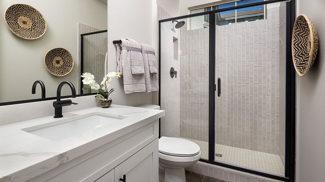 Furnished interior view inside a new home in Legado, Queen Creek (Image 12).