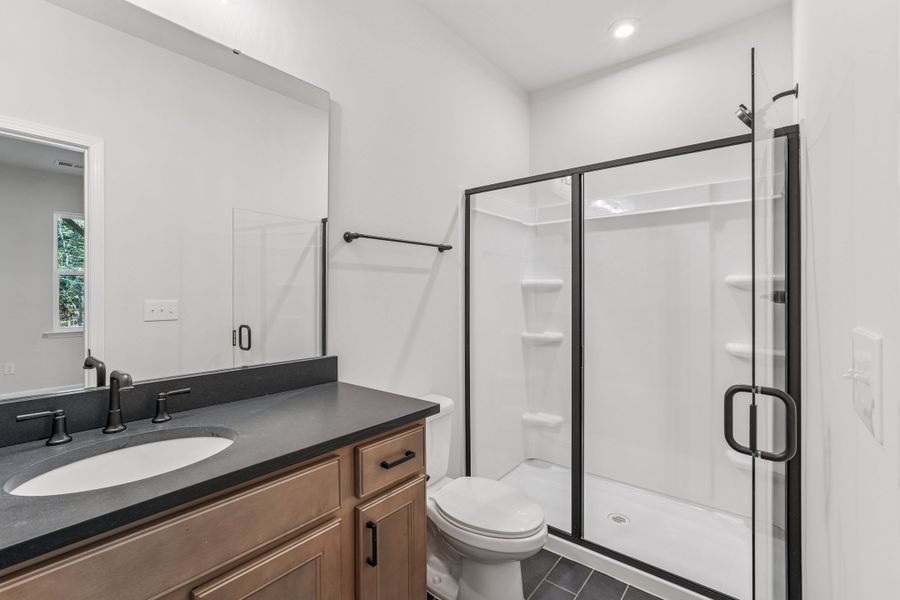 Representative furnished interior of a home built from the Isla by Tri Pointe Homes in Twinleaf Townes, Chapel Hill (Image 9).