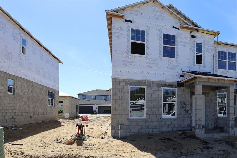 In-progress construction of a new home in Emerson Pointe, Apopka, FL (Image 4).