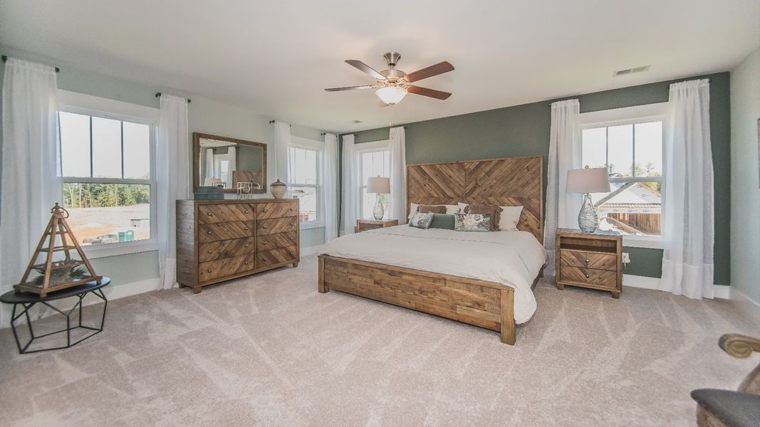 Owner's Suite of The Cameron Design by DRB Homes