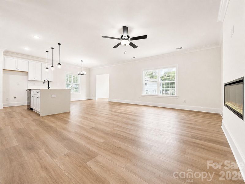 Spacious, unfurnished interior of a new home in , Charlotte (Image 25). Spacious, unfurnished interior of a new home in , Charlotte (Image 25).